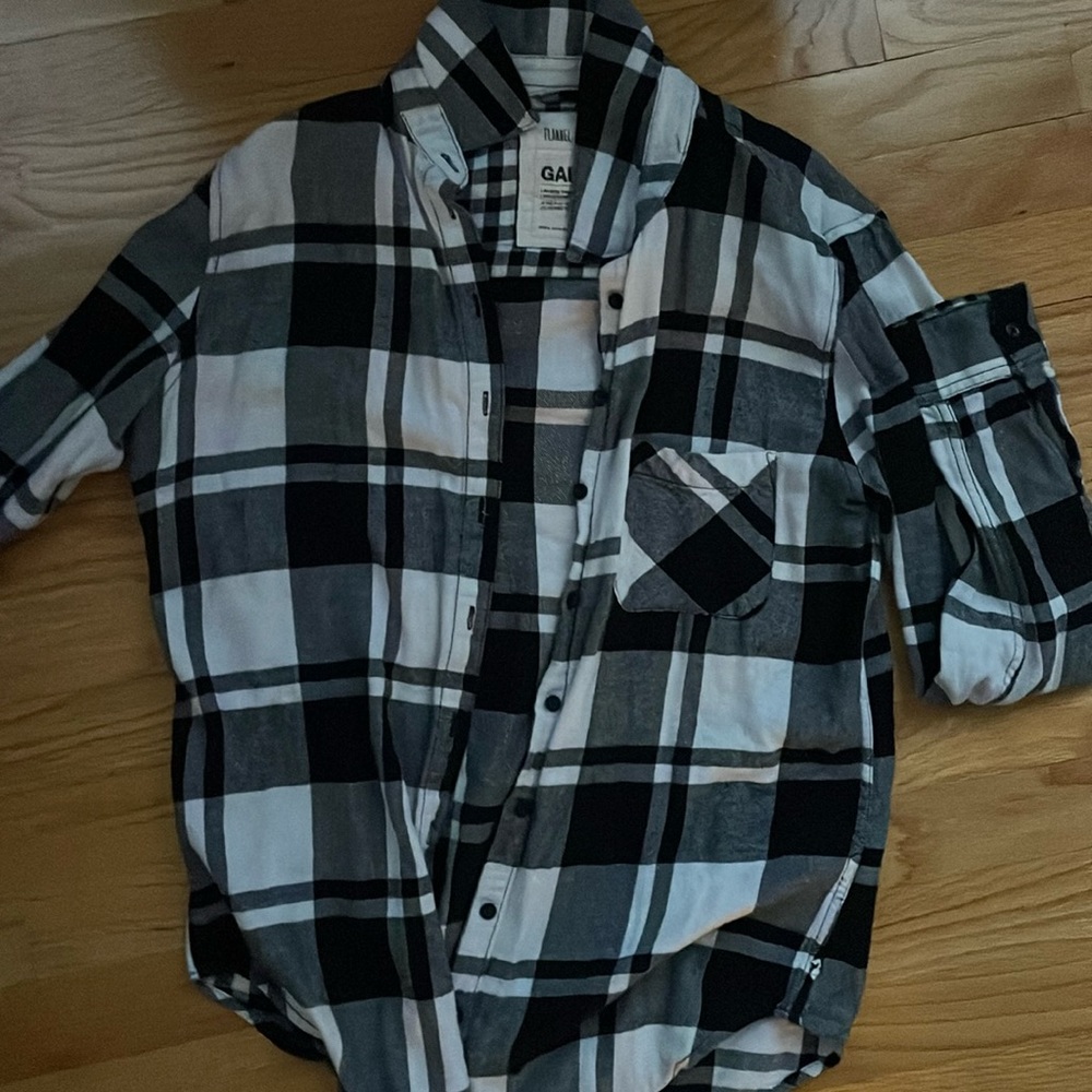 GARAGE boyfriend flannel